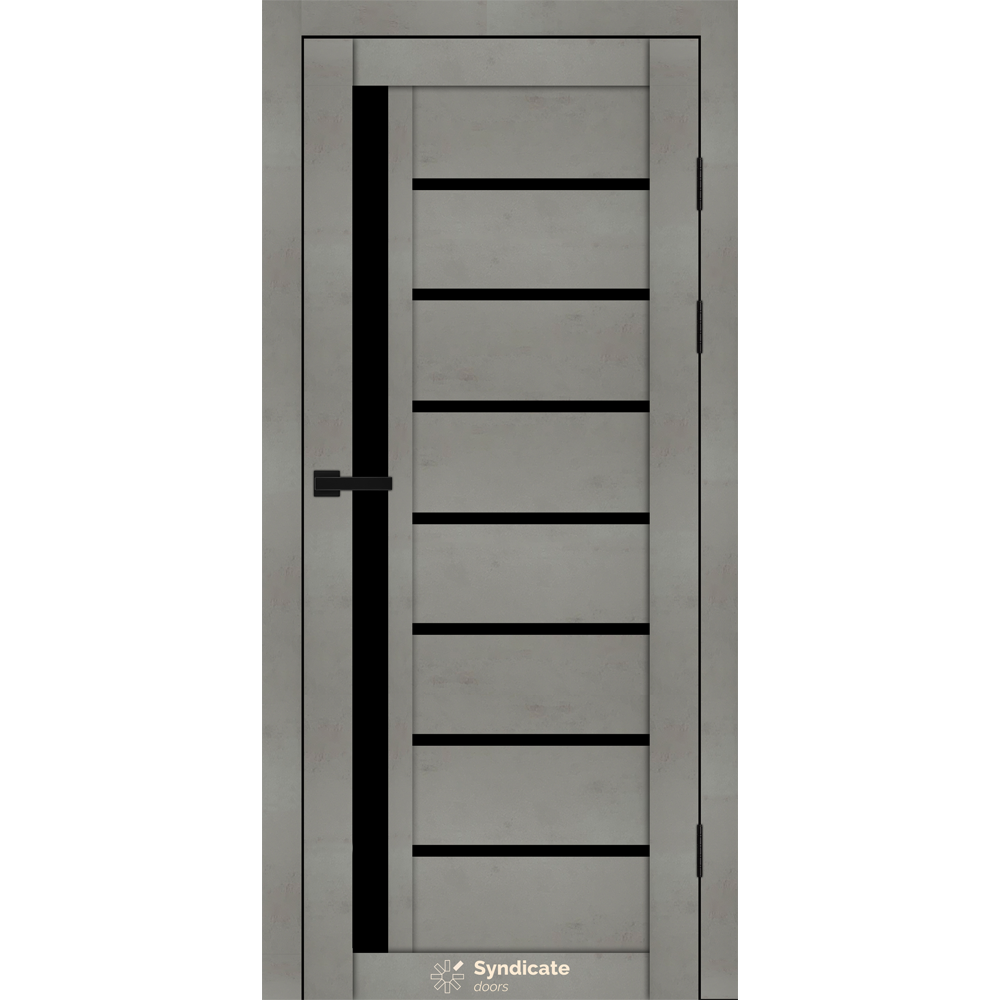 Міжкімнатні двері Syndicate Doors SD-PVC-101 BLK